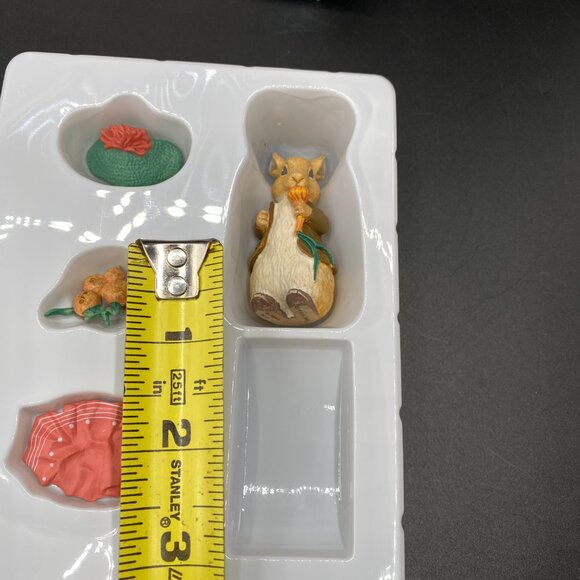 Vintage The World of Peter Rabbit Benjamin Bunny Figure Bandai Open Box VTG - Picture 12 of 12